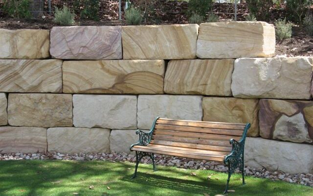 Sandstone Retaining Wall Blocks