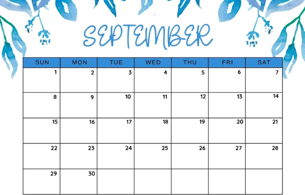 September 2024 calendar