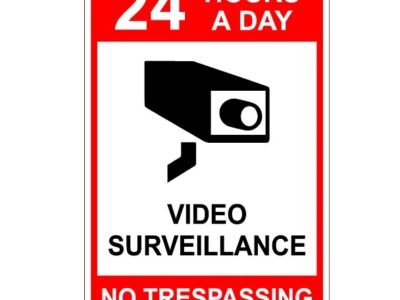 Surveillance Signs