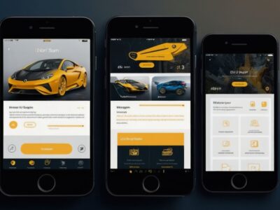 car rental mobile app development