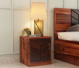 Wooden Street's Bedside Table