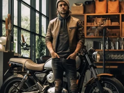 Cafe Racer Leather Jackets