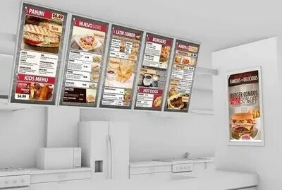 Digital Menu Boards in Restaurants