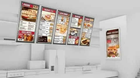 Digital Menu Boards in Restaurants