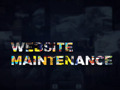 website maintenance