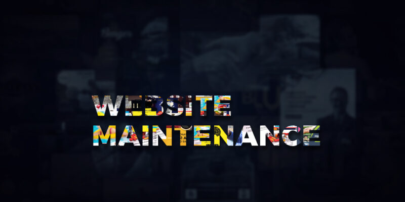 website maintenance