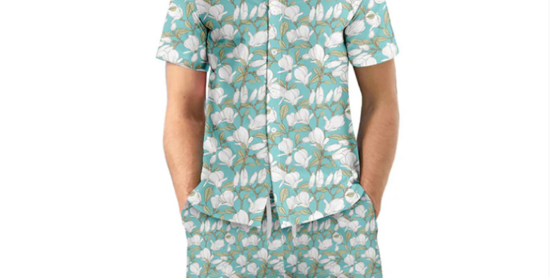 men's floral shirt