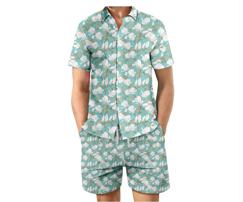 men's floral shirt