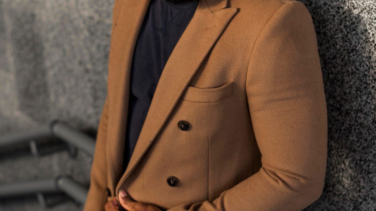 mens cashmere trench coat