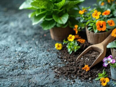 natural fertilizer for flowers