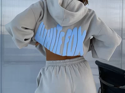 white fox hoodie