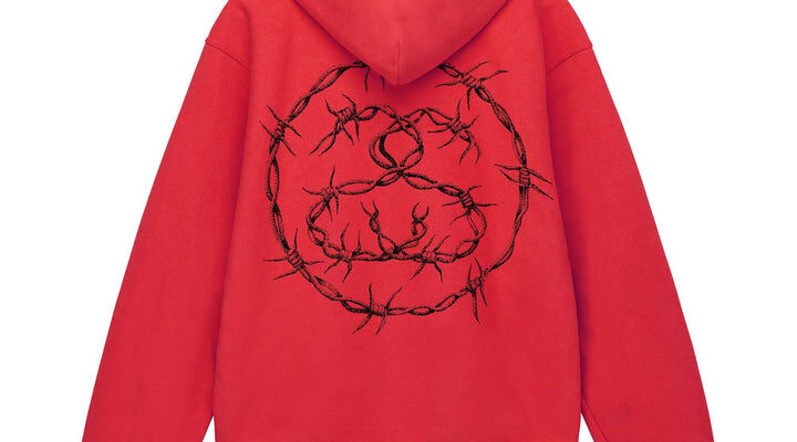 BARB HOODIE RED