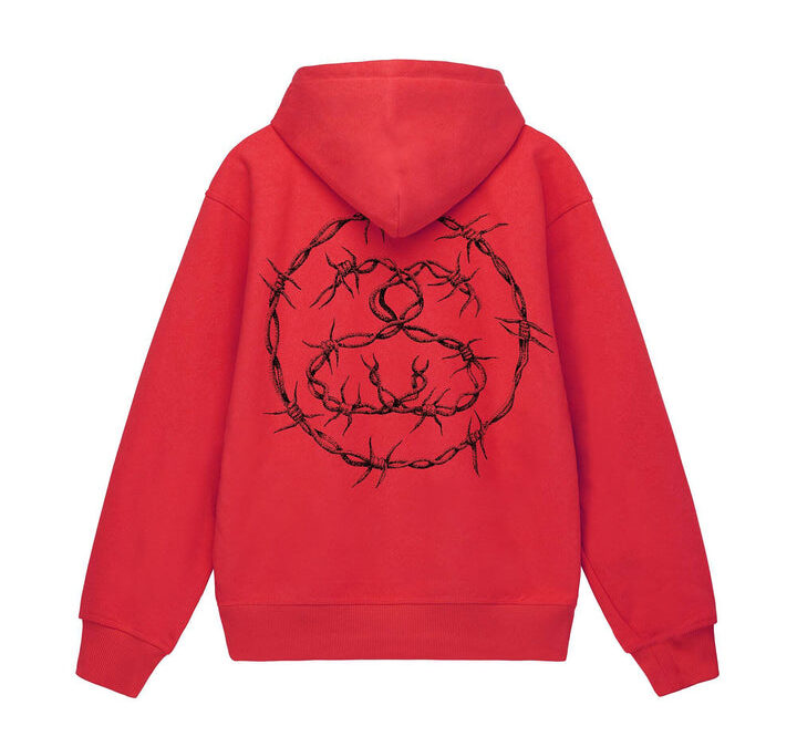 BARB HOODIE RED