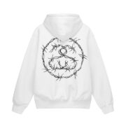 BARB HOODIE WHITE