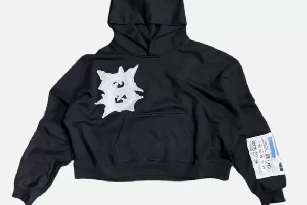 Billionaire Studios Bloo Gradient Scale Black Hoodie