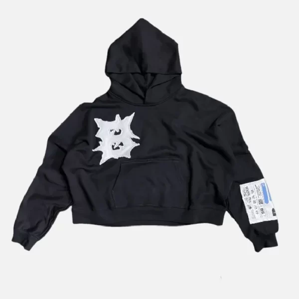 Billionaire Studios Bloo Gradient Scale Black Hoodie