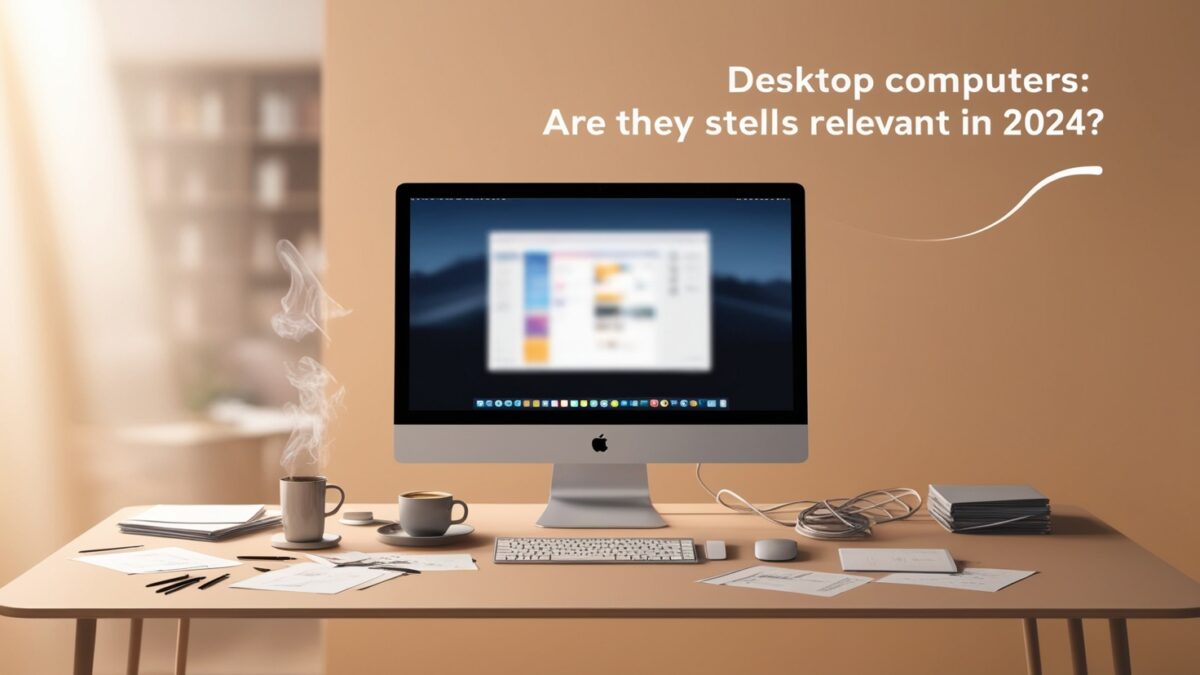 Desktop Computers Are They Still Relevant in 2024