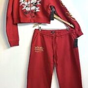 Ed Hardy Sweatsuit Red Broken Heart