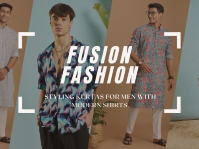 Fusion Fashion Styling Kurtas for Men with Modern Shirts