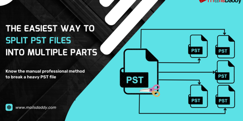 The easiest way to split PST files into multiple parts