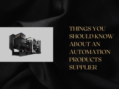 Things You Should Know About an Automation Products Supplier