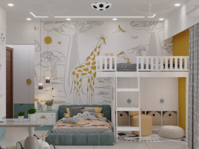 modern kidsbedroom interior design