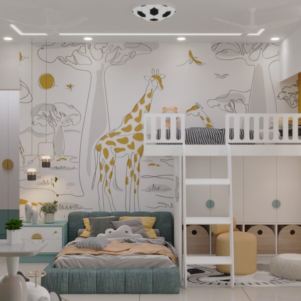 modern kidsbedroom interior design