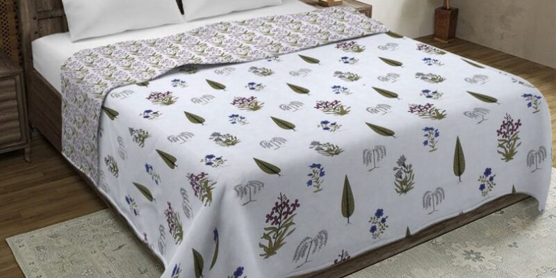 Cotton bed sheet at wooden street