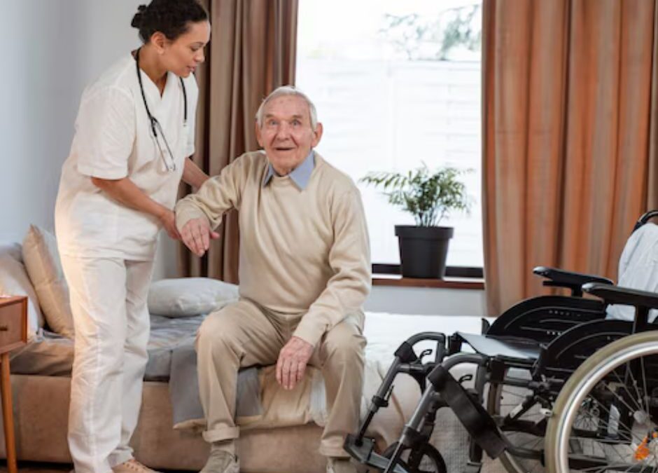 old man's treatment by a nurse