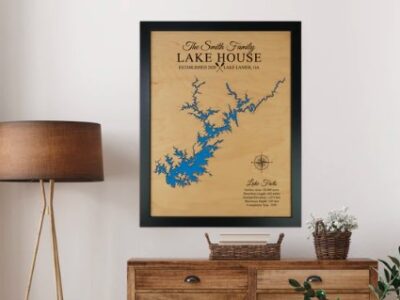 lake lanier map