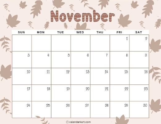 November 2024 Calendar